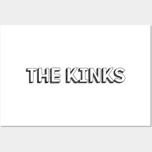 The Kinks <//> Typography Design Posters and Art